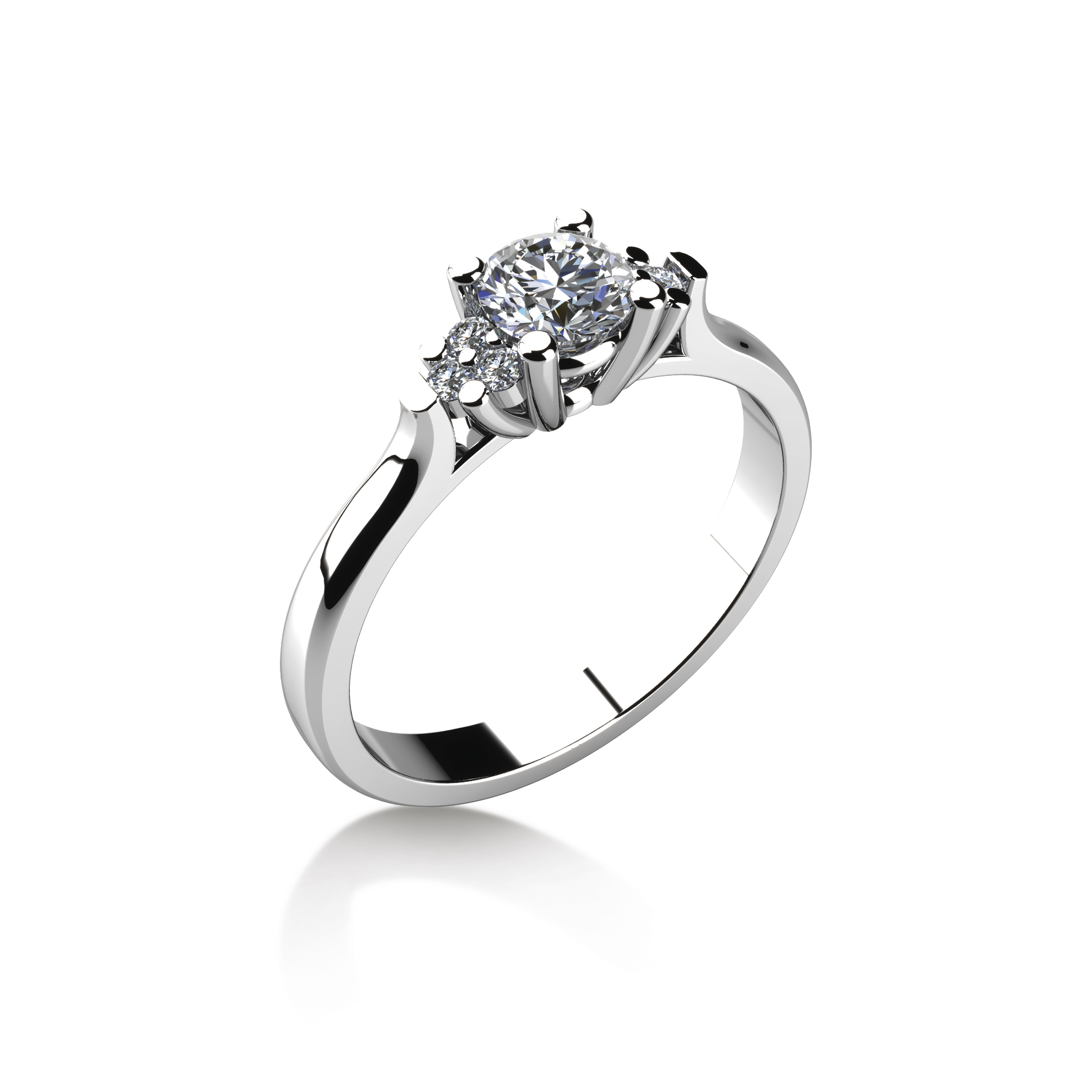 zásnubní prsten s diamantem