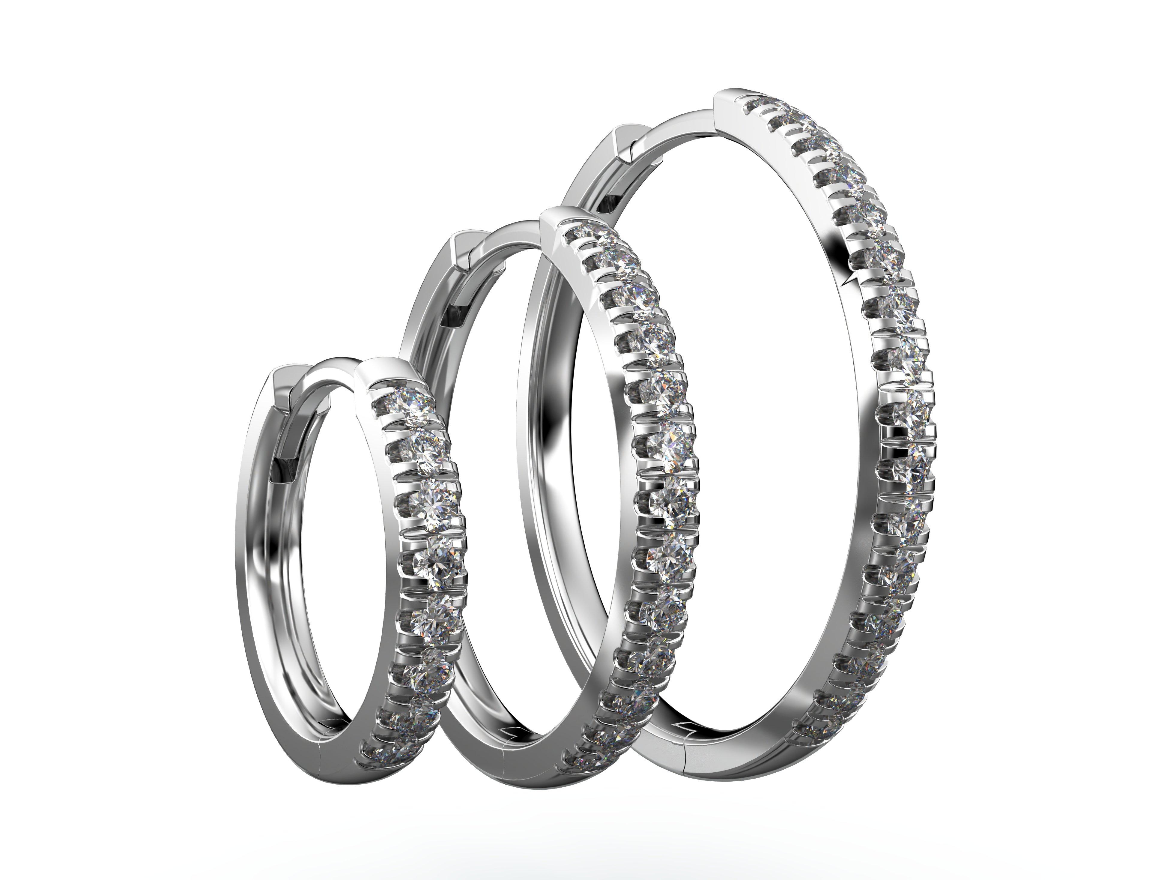 Náušnice Hoops
