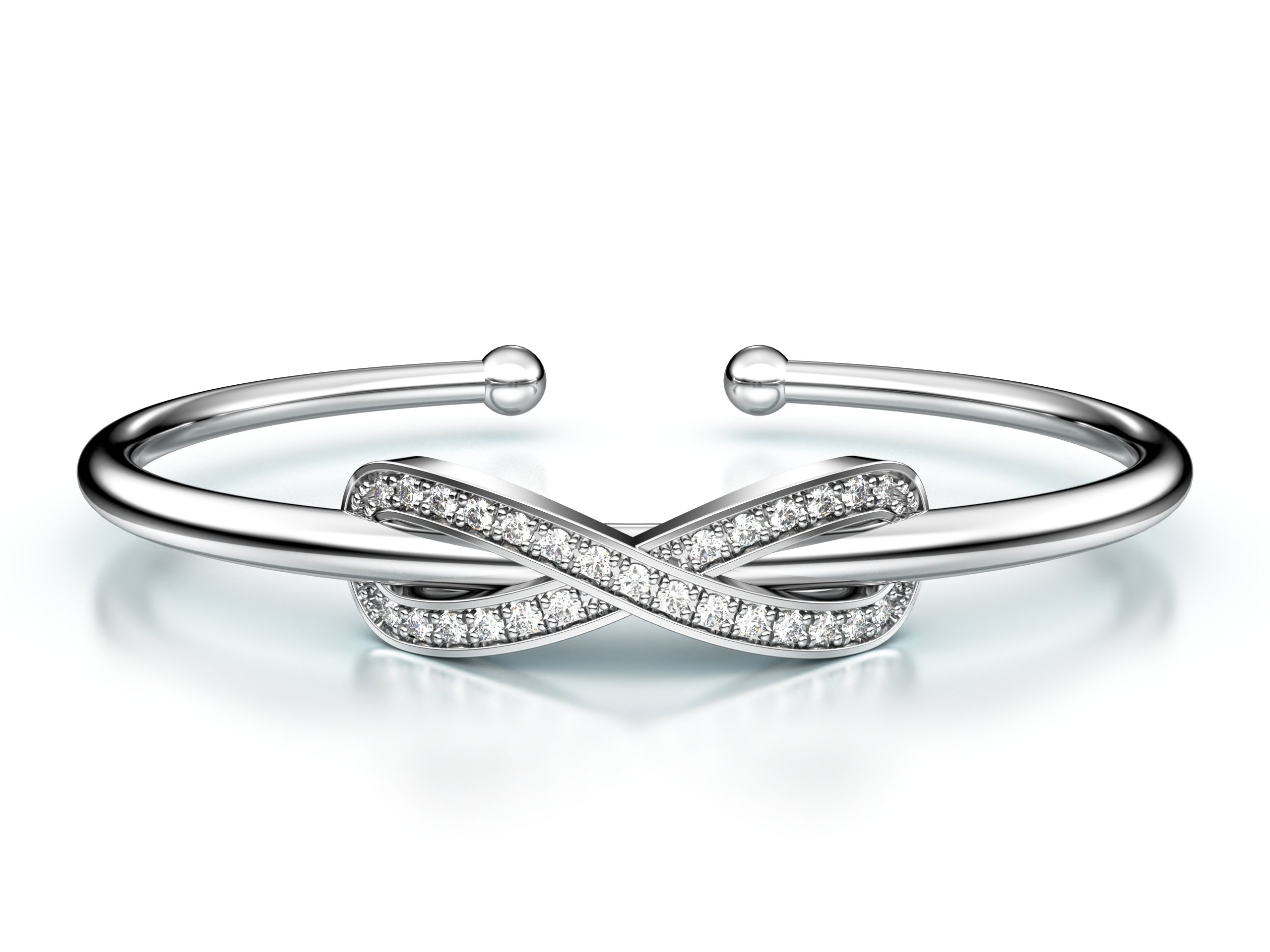 Náramok Figure Eight with Stones