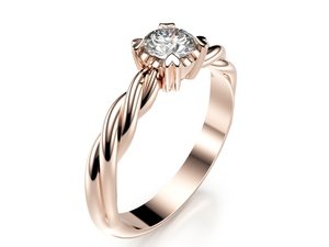 Zásnubný prsteň LOVE 077