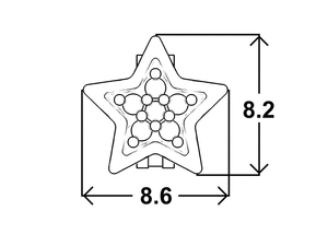Náušnice Star