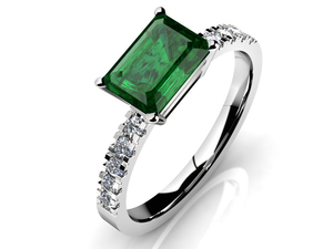 Prsteň Joy Emerald Cut