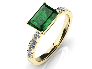 Prsteň Joy Emerald Cut