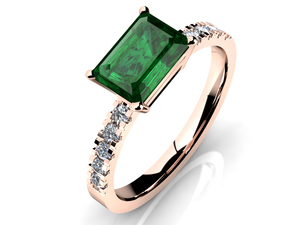 Prsteň Joy Emerald Cut