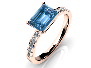 Prsteň Joy Emerald Cut