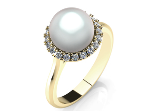 Prsteň Jasmine perla
