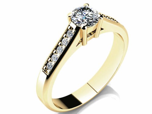Zásnubný prsteň LOVE 012