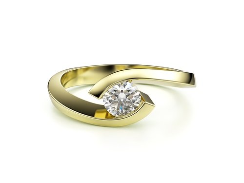 Zásnubný prsteň LOVE 035