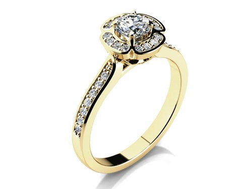 Zásnubný prsteň LOVE 073