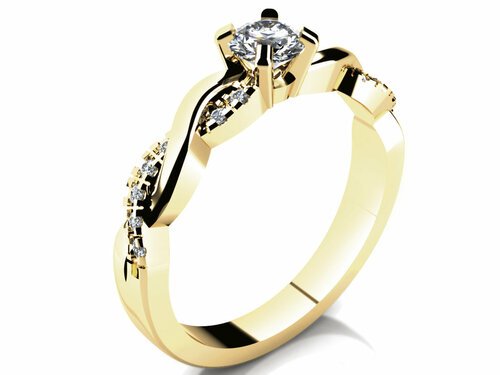 Zásnubný prsteň LOVE 084