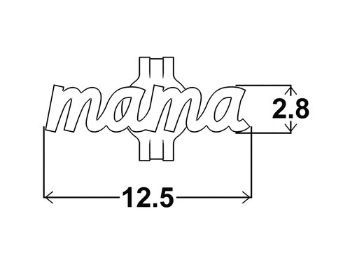 Náušnice Mama