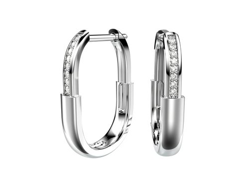 Náušnice Charlotte with Stones