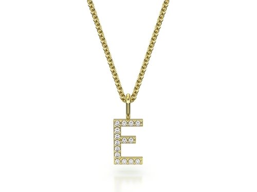 Prívesok Diamond Letter