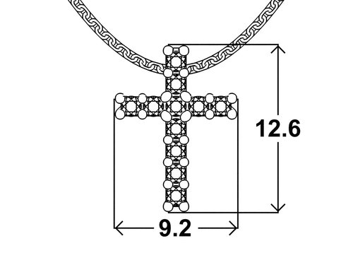 Prívesok Cross