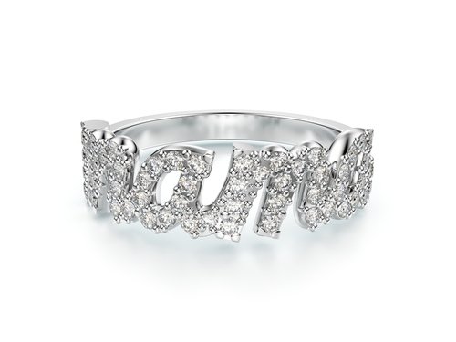 Prsteň Diamond Mama