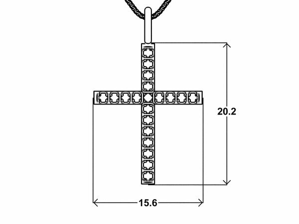 Prívesok Classic Cross