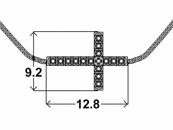 Náhrdelník Sparkling Cross