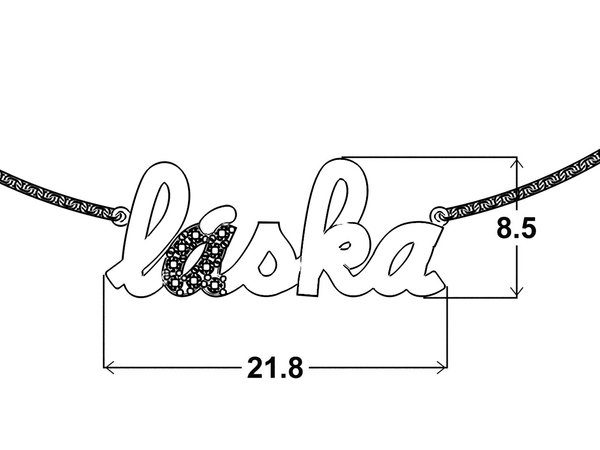 Náhrdelník Láska s kamienkami