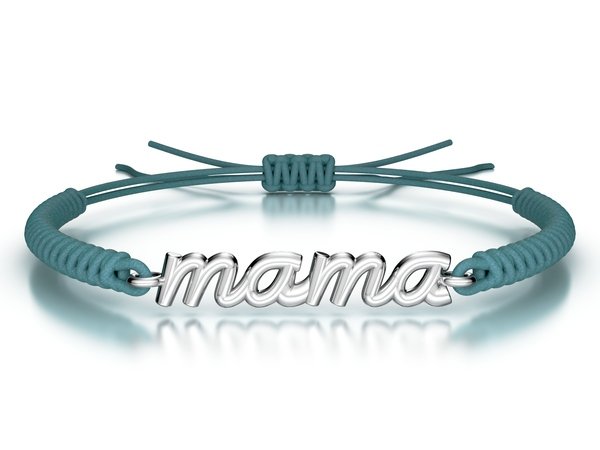 Náramok šnúrkový Mama