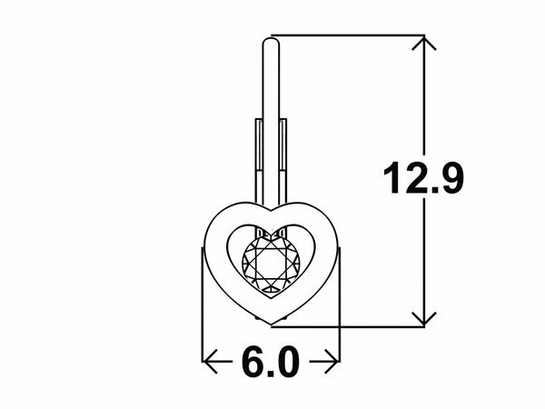 Detské náušnice LILY patent