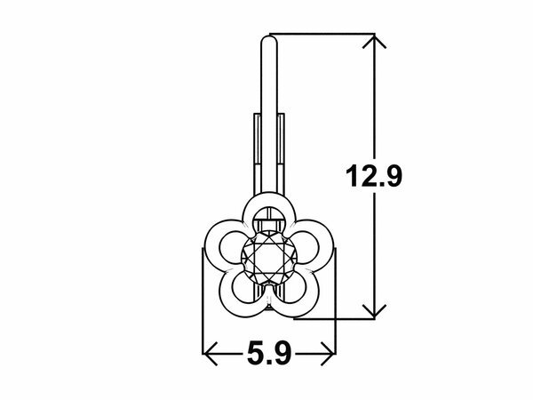 Detské náušnice EMILY patent