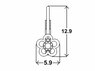 Detské náušnice EMILY patent